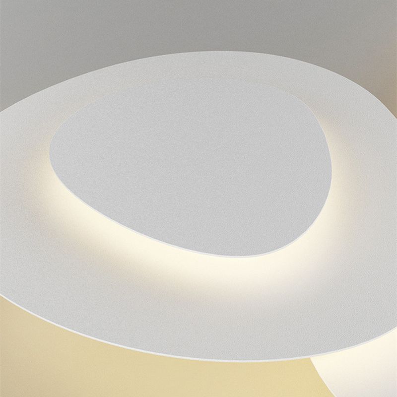 Plafondlamp LED Organisch Vormen Wit Metaal Dimbaar Woonkamer Slaapkamer 90 110cm | Sansoti