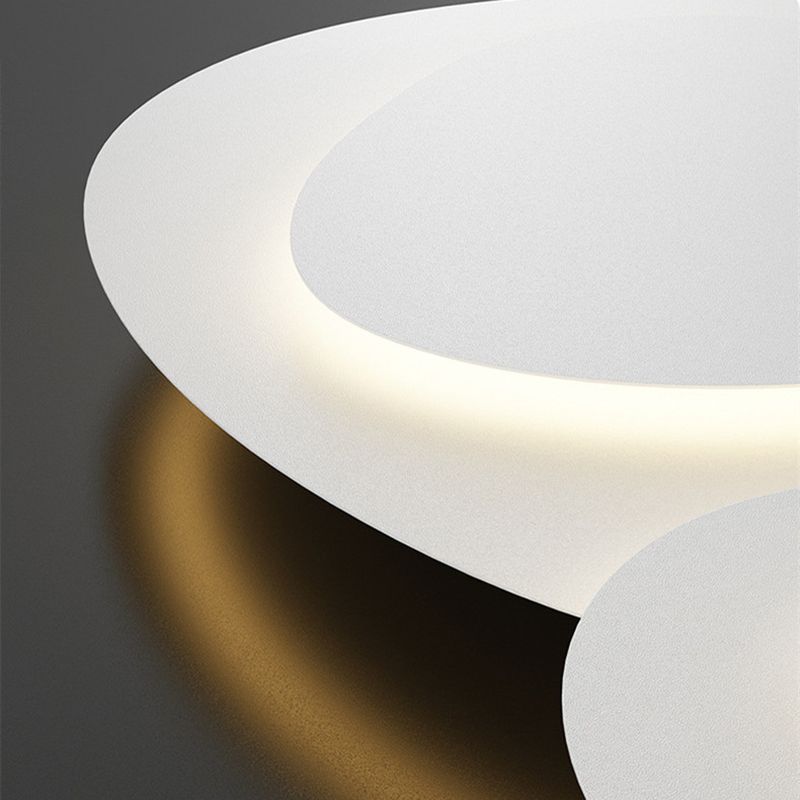 Plafondlamp LED Organisch Vormen Wit Metaal Dimbaar Woonkamer Slaapkamer 90 110cm | Sansoti