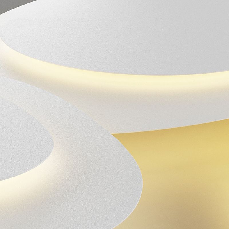Plafondlamp LED Organisch Vormen Wit Metaal Dimbaar Woonkamer Slaapkamer 90 110cm | Sansoti