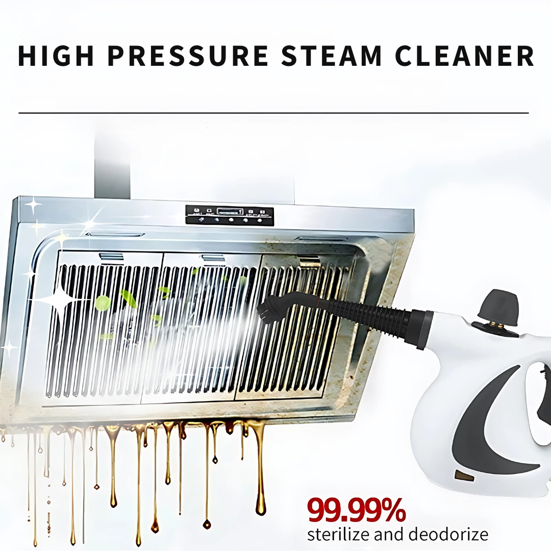 Steam Cleaner Complete 900-1050W Multifunctional Hygienic Deep Cleaning for All Surfaces at Home | Sansoti