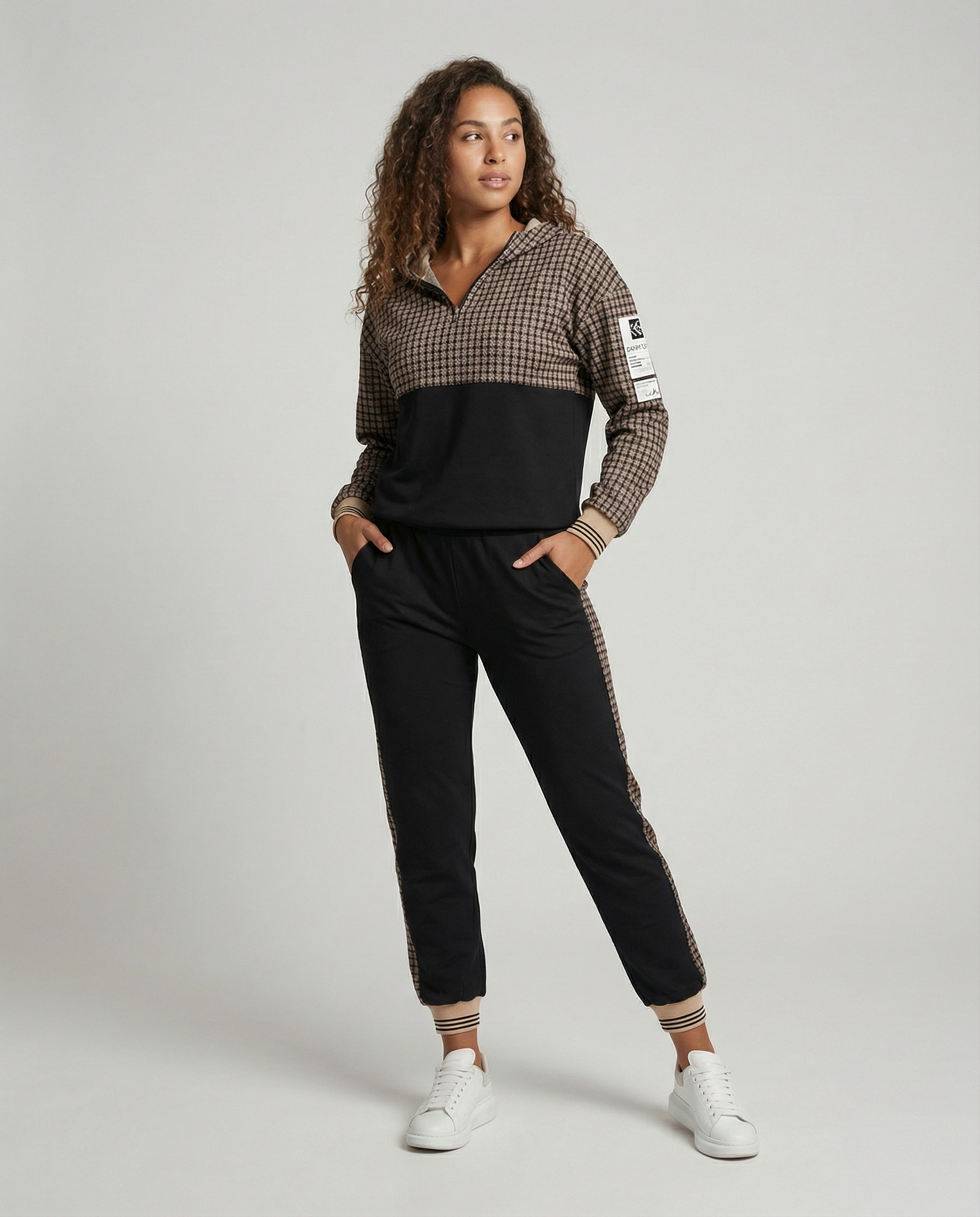 Premium Dames Joggingpak met Comfortabele Pasvorm – Zachte Loungewear voor Thuis en Vrije Tijd | Sansoti