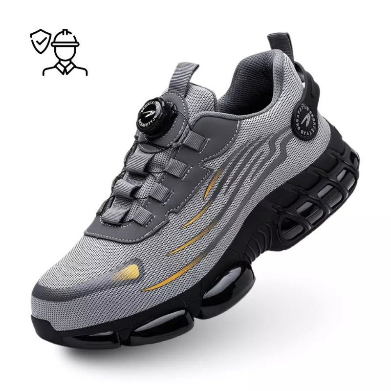 Werkschoenen met Stalen Neus en Antislip Rubberzool voor Maximale Veiligheid | Sansoti