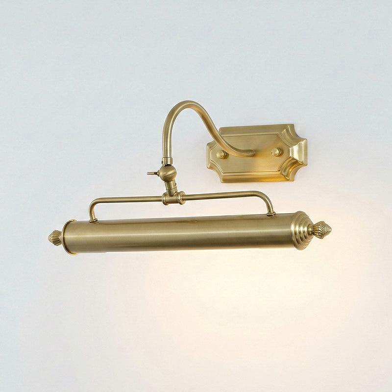 Vellichor Wandlamp met Verstelbare Arm - Zwanenhals Leeslamp voor Schilderijen en Spiegels - Industriële Wandverlichting | Sansoti