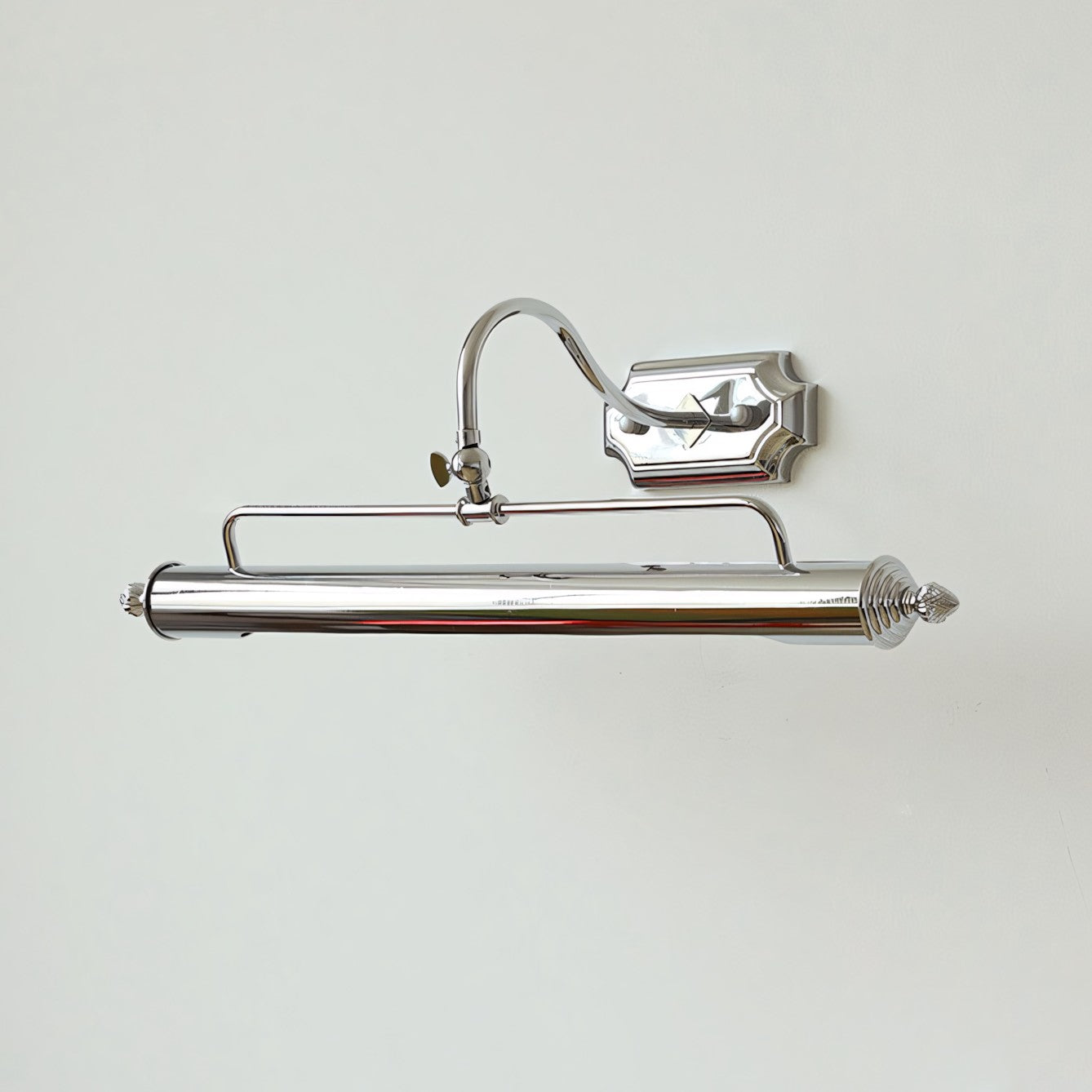 Vellichor Wandlamp met Verstelbare Arm - Zwanenhals Leeslamp voor Schilderijen en Spiegels - Industriële Wandverlichting | Sansoti