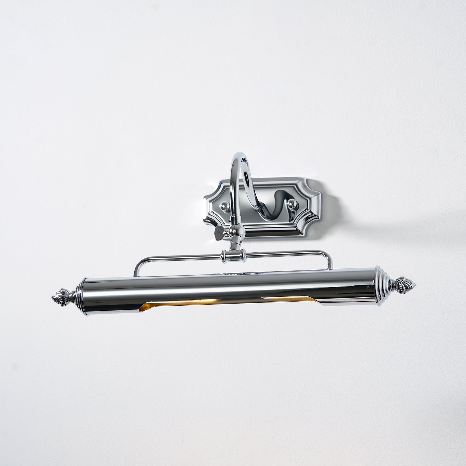 Vellichor Wandlamp met Verstelbare Arm - Zwanenhals Leeslamp voor Schilderijen en Spiegels - Industriële Wandverlichting | Sansoti