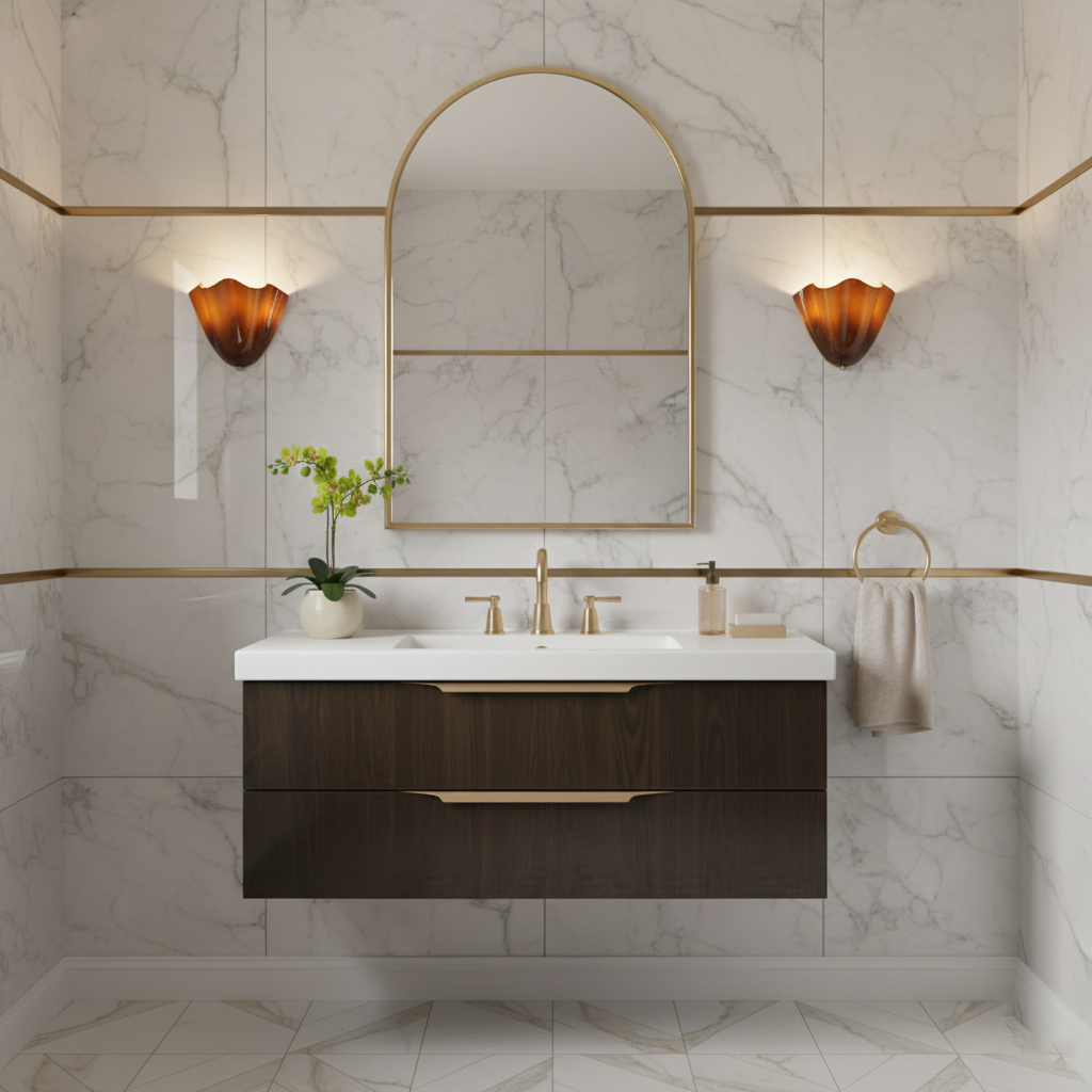 Design Wandleuchte aus mundgeblasenem Glas – Skulpturale Wandbeleuchtung für modernes Interieur