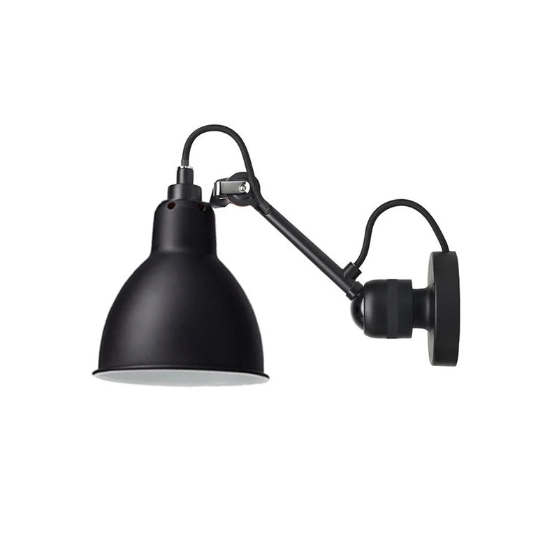 Verstelbare Wandlamp Zwart Mat 15cm Breedte Met Scharnierende Arm Voor Leeshoek Kantoor Werklamp Modern Design | Sansoti