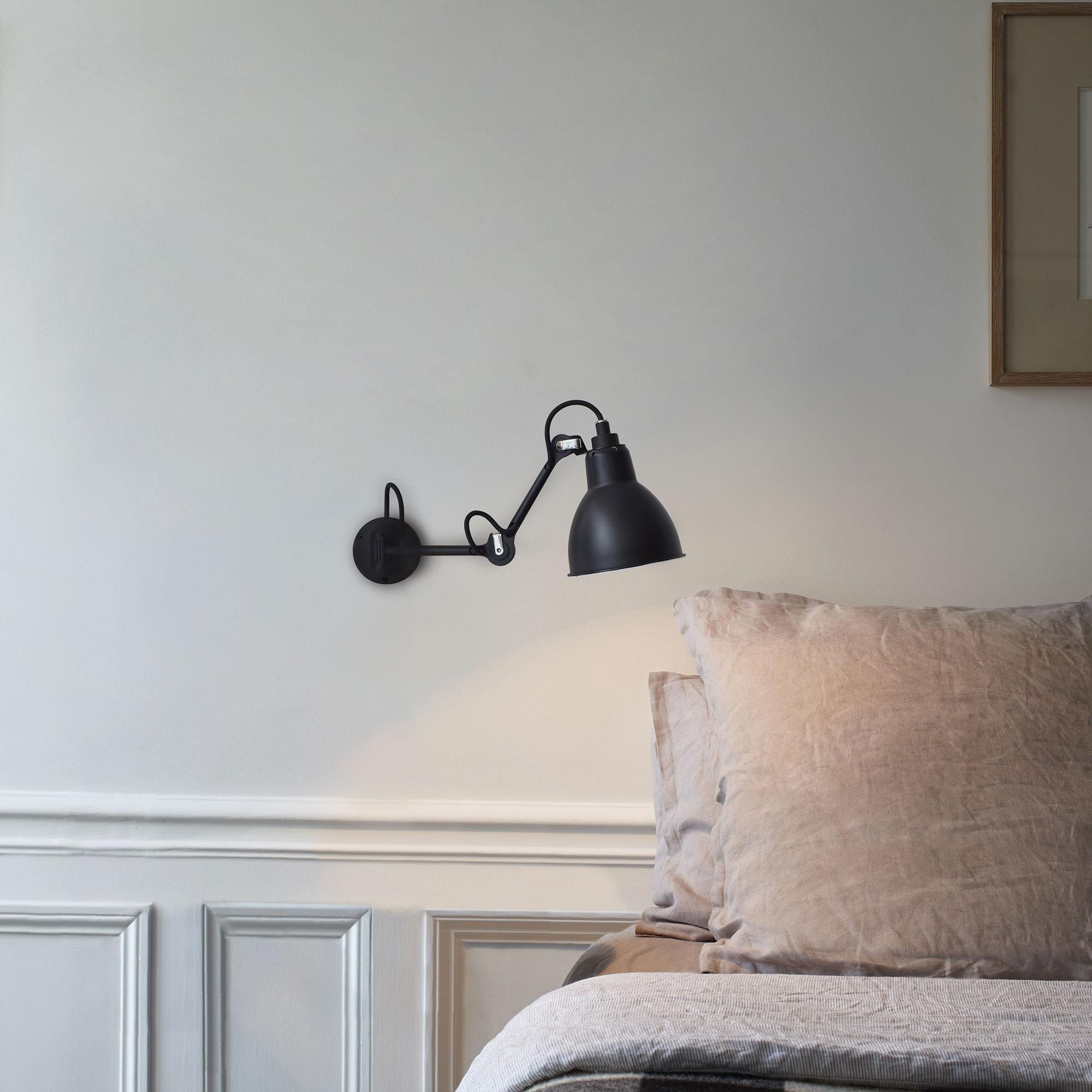 Verstelbare Wandlamp Zwart Mat 15cm Breedte Met Scharnierende Arm Voor Leeshoek Kantoor Werklamp Modern Design | Sansoti