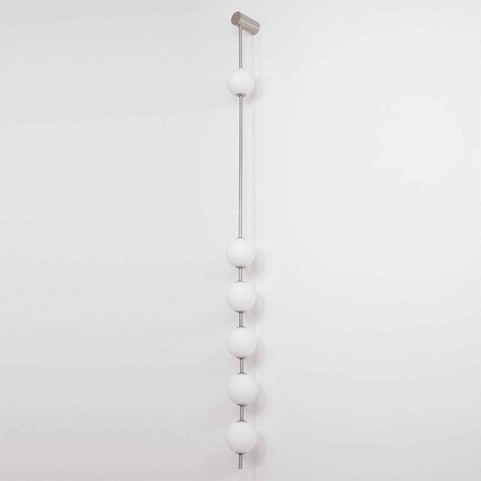 Verticale Glazen Wandlamp met Messing - Design Verlichting voor Gang & Entree | Sansoti