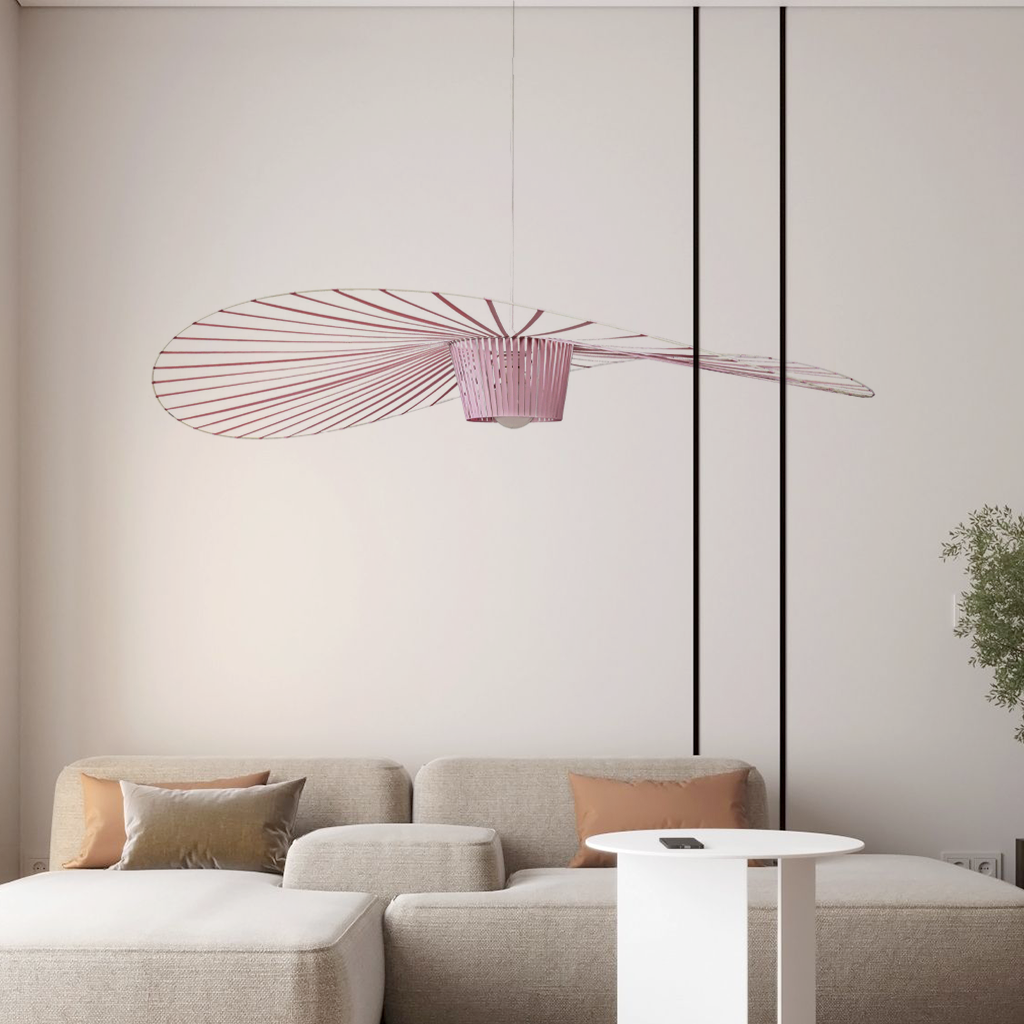 Vertigo Hanglamp Fiberglass Sculptuur met Vloeiende Silhouet Modern Design | Sansoti