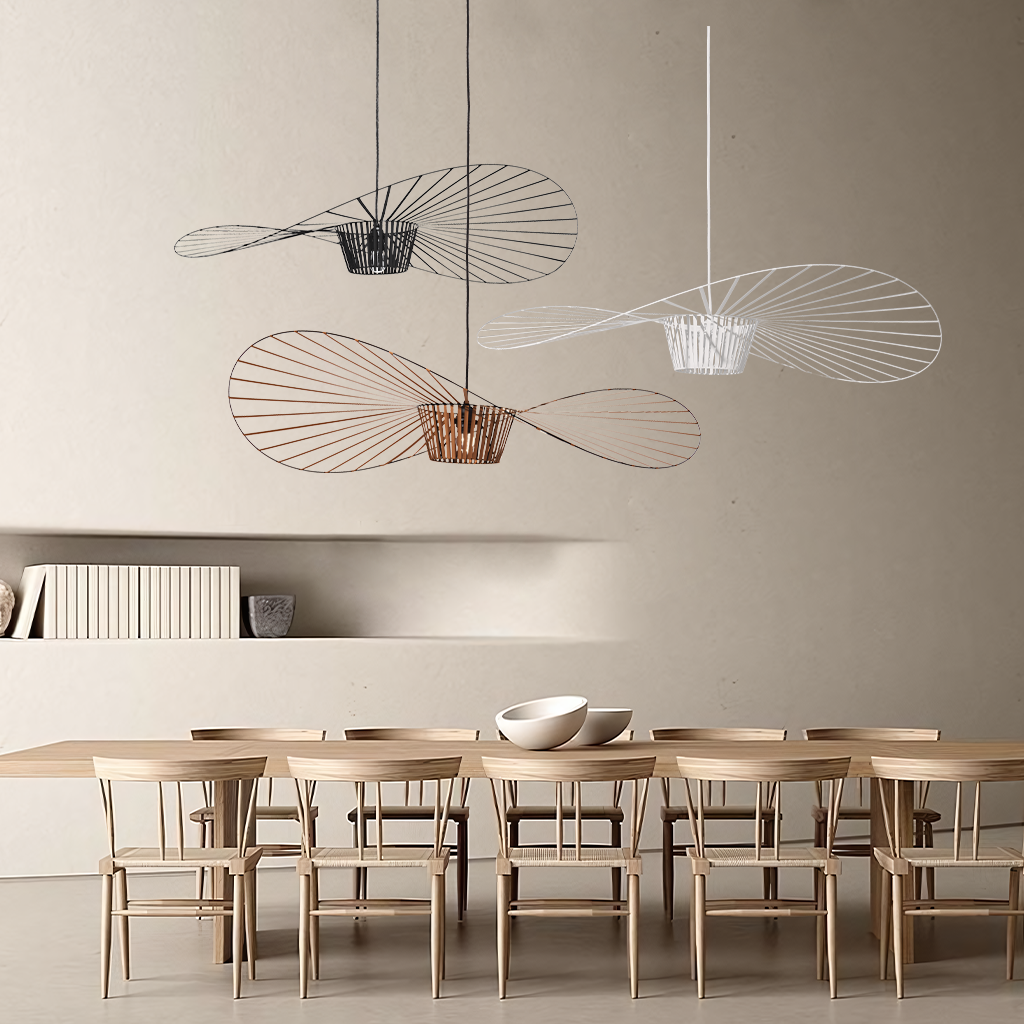 Vertigo Hanglamp Fiberglass Sculptuur met Vloeiende Silhouet Modern Design | Sansoti