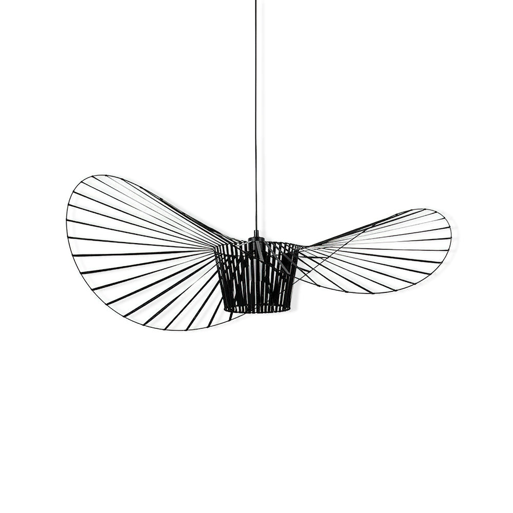 Hanglamp met Polyurethaan Ribbons – Sculptural Design Fiber Grote Zwevende Pendellamp Eetkamer – Ø80cm-Ø200cm | Sansoti
