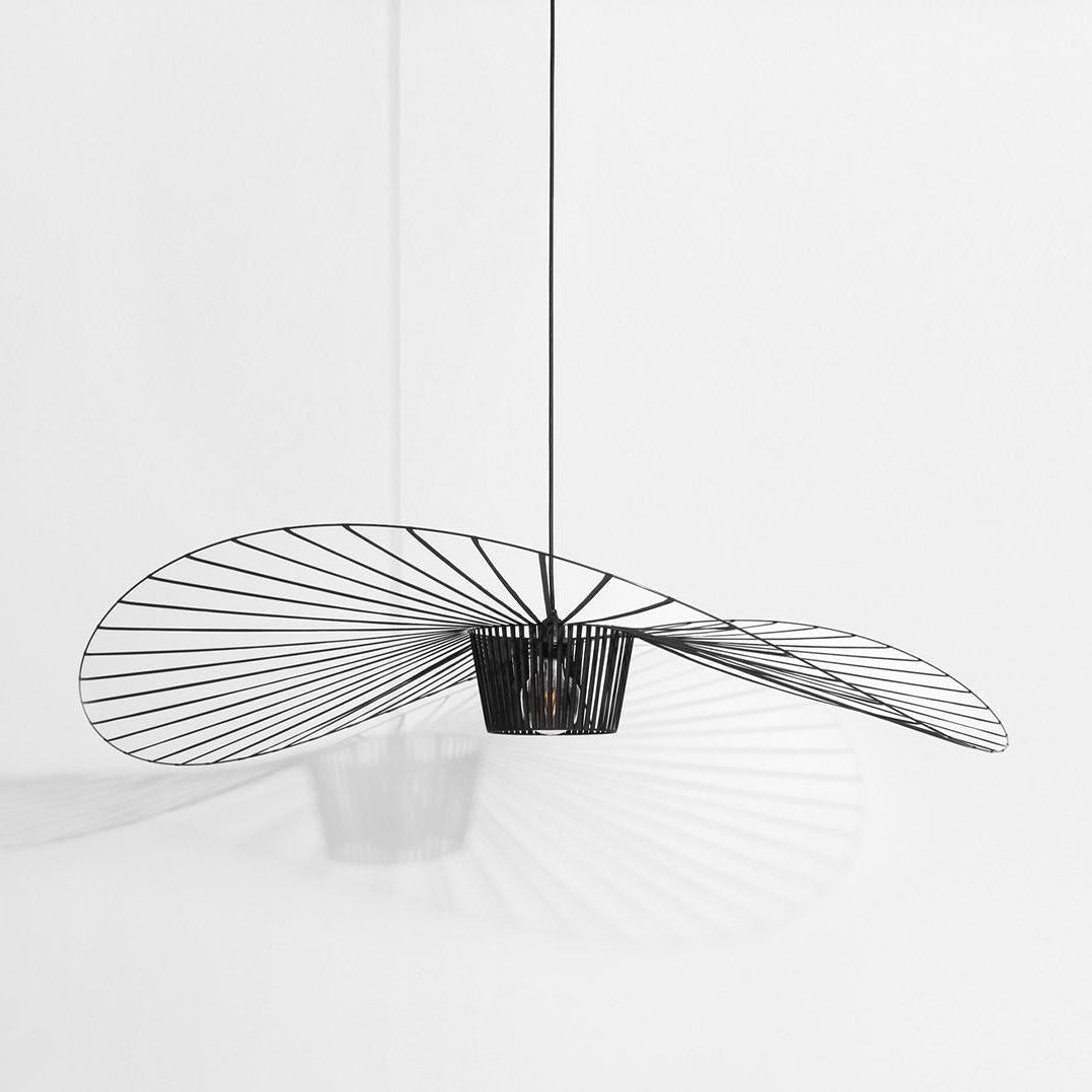 Hanglamp met Polyurethaan Ribbons – Sculptural Design Fiber Grote Zwevende Pendellamp Eetkamer – Ø80cm-Ø200cm | Sansoti