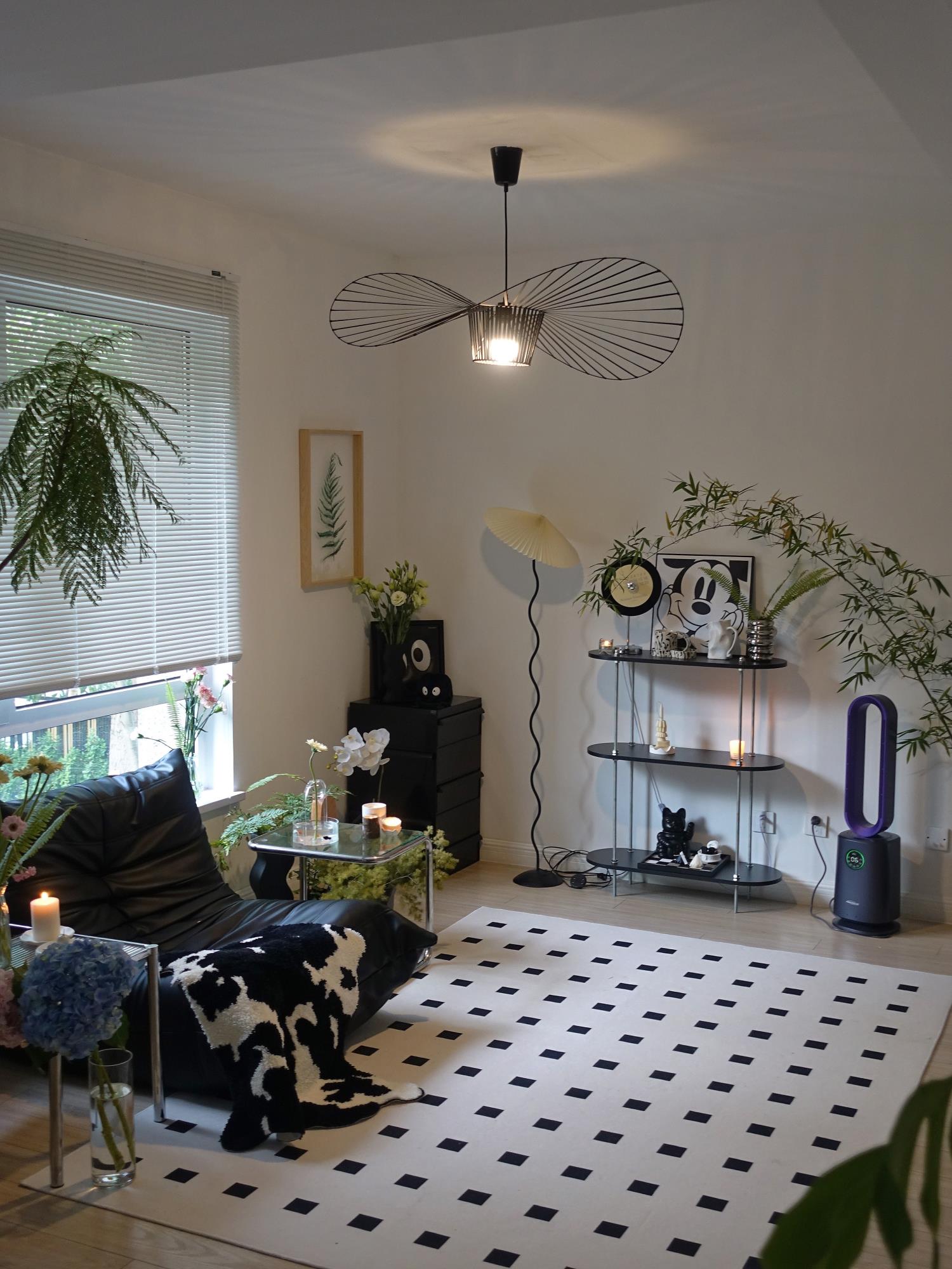 Hanglamp met Polyurethaan Ribbons – Sculptural Design Fiber Grote Zwevende Pendellamp Eetkamer – Ø80cm-Ø200cm | Sansoti