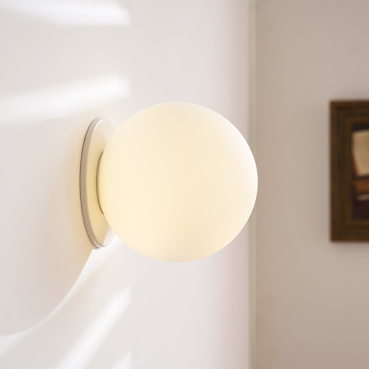 Glazen Wandlamp met Gouden of Zilveren Fitting – Modern Design voor Slaapkamer en Woonkamer | Sansoti