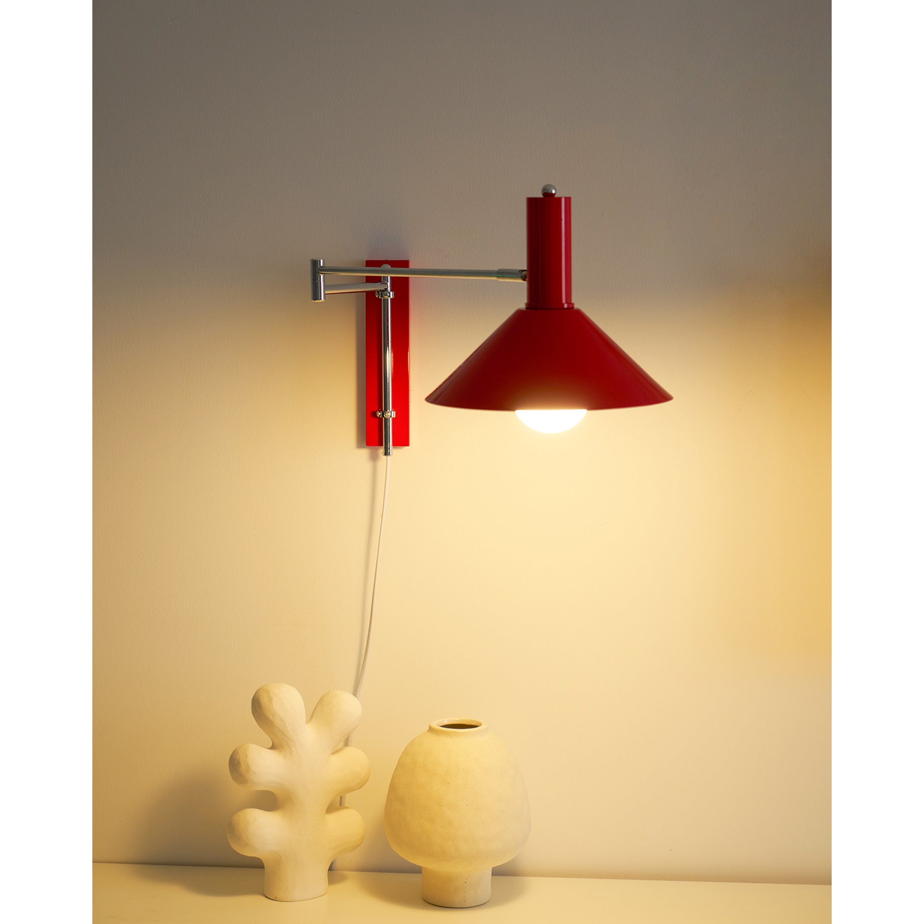 Verstelbare Metalen Wandlamp met Gelede Arm Industriële Stijl Muurverlichting Moderne Leeslamp | Sansoti