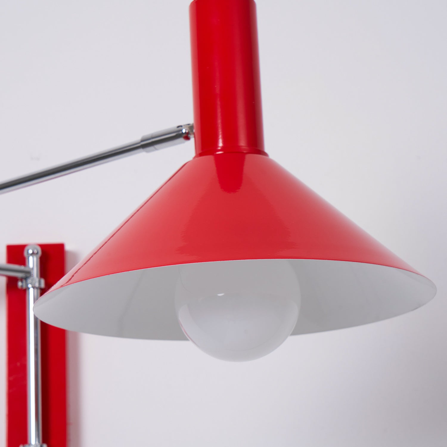Verstelbare Metalen Wandlamp met Gelede Arm Industriële Stijl Muurverlichting Moderne Leeslamp | Sansoti