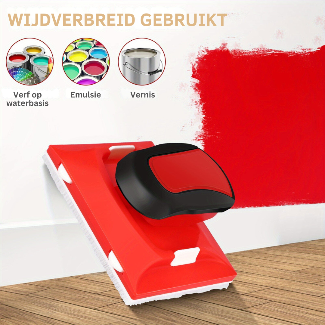 Schilderrandengids met Rolsysteem – Professionele Schildertool voor Strakke, Rechte Lijnen zonder Schilderstape | Multifunctionele Verfrandgeleider voor Plafonds, Muren, Plinten & Kozijnen | Sansoti