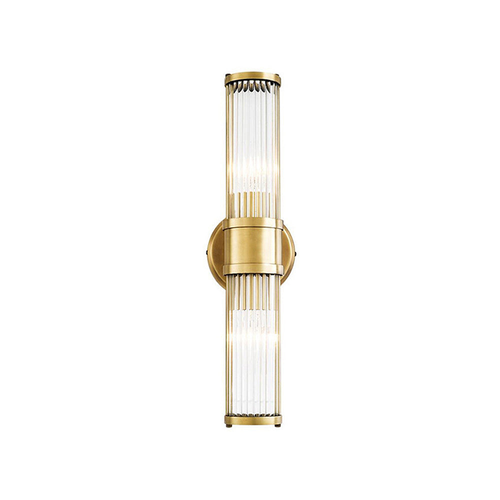 Wandlamp Goud IJzer & Glas LED Badkamer Woonkamer Slaapkamer Elegante Verlichting met Verstelbare Lichtkleur | Sansoti