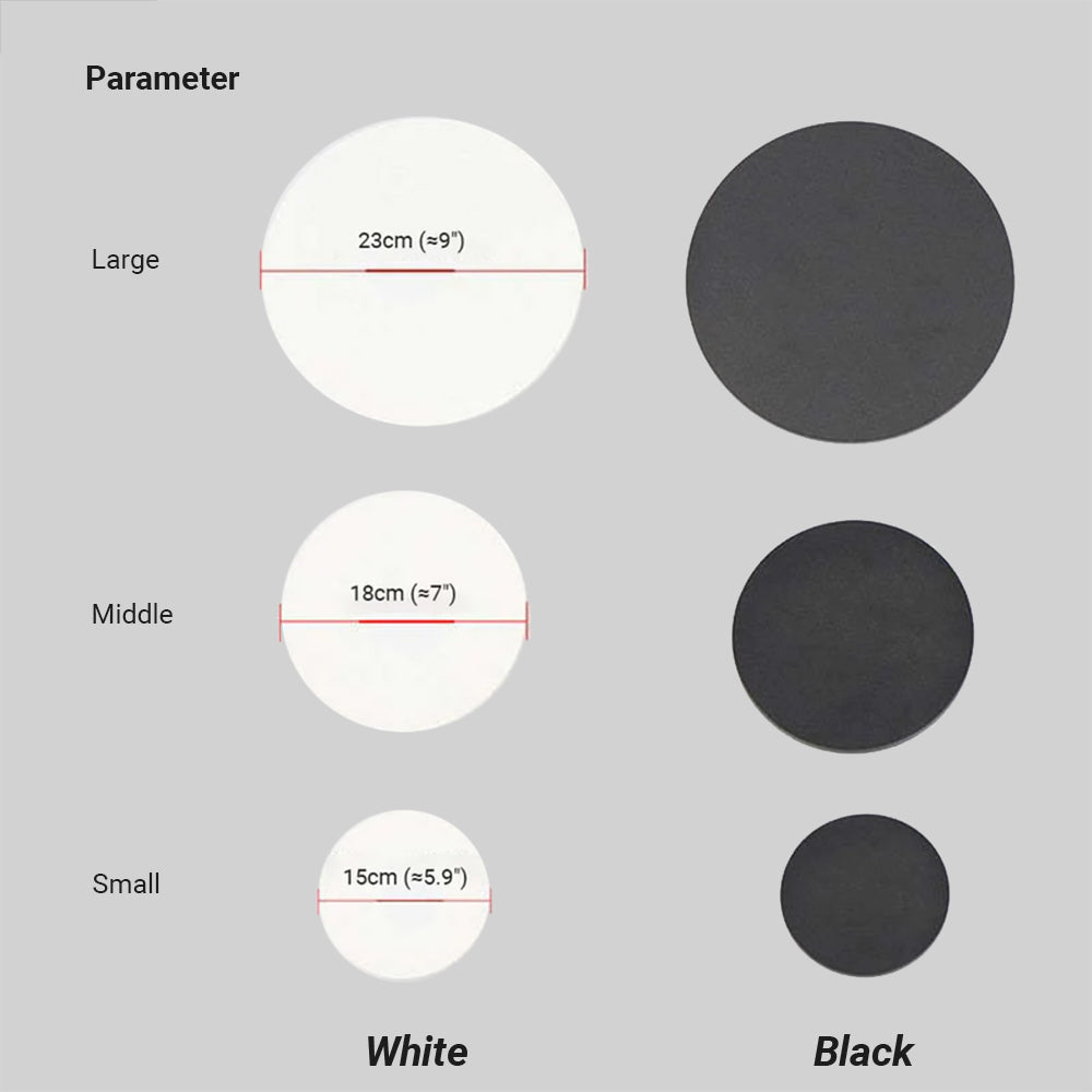 Minimalistische LED-Außenwandleuchte aus Metall, rund oder quadratisch, wasserdicht nach IP65, Gartenbeleuchtung für Flur und Terrasse | Sansoti