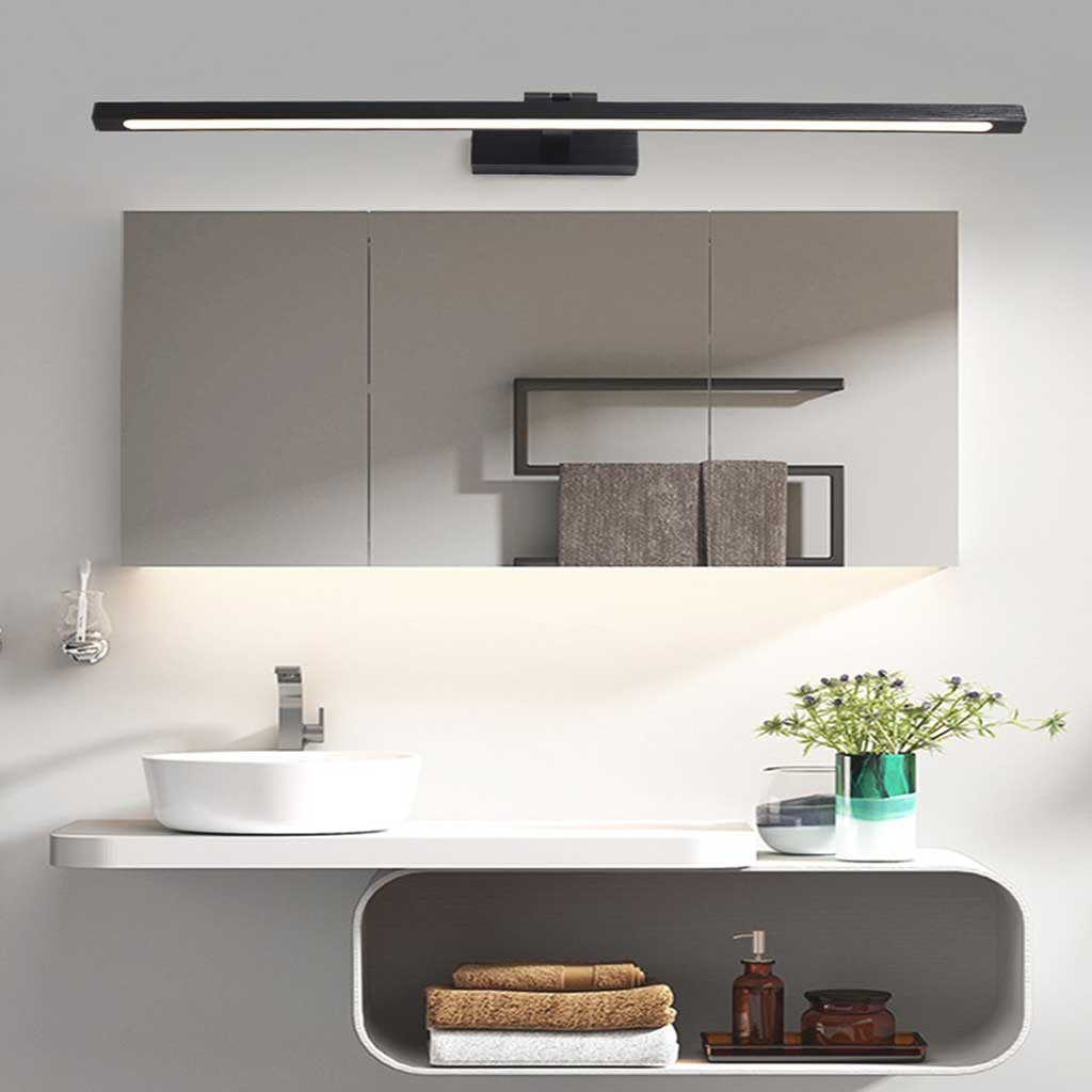 Liniowa aluminiowa lampa ścienna LED z regulacją barwy światła, nowoczesny minimalistyczny design do salonu | Sansoti