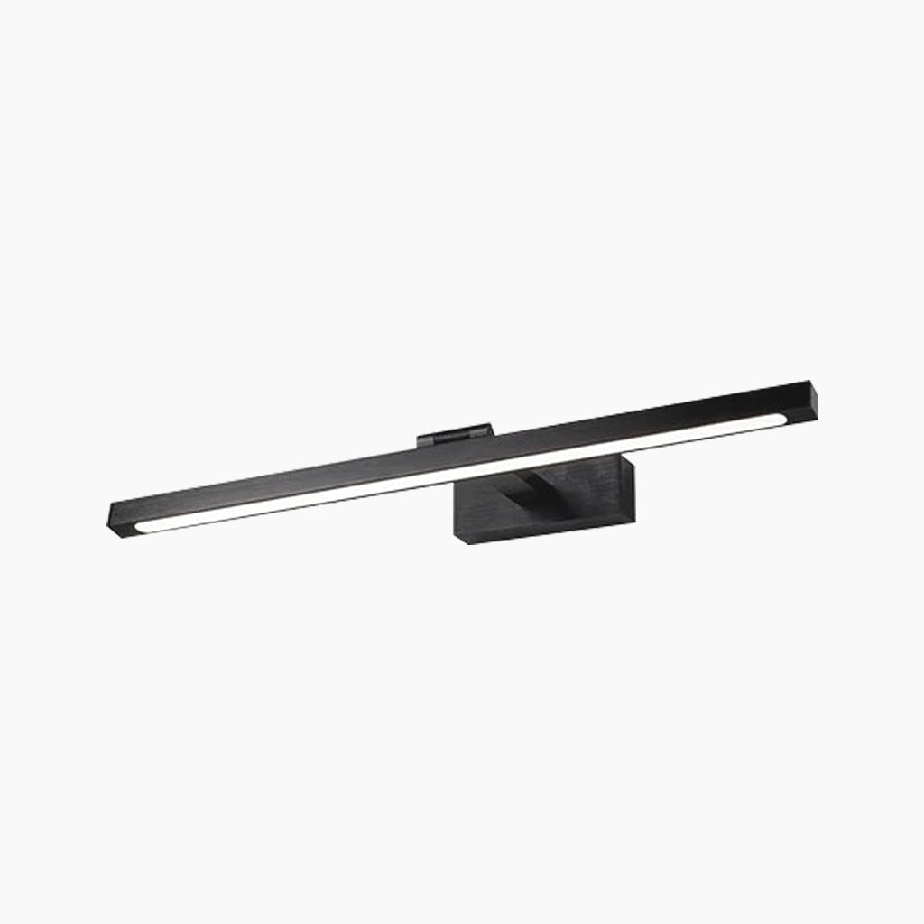Liniowa aluminiowa lampa ścienna LED z regulacją barwy światła, nowoczesny minimalistyczny design do salonu | Sansoti