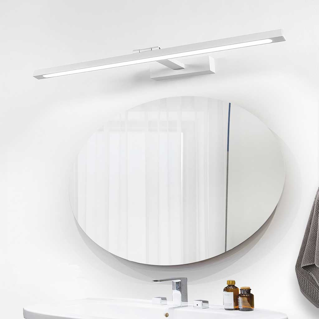 Liniowa aluminiowa lampa ścienna LED z regulacją barwy światła, nowoczesny minimalistyczny design do salonu | Sansoti