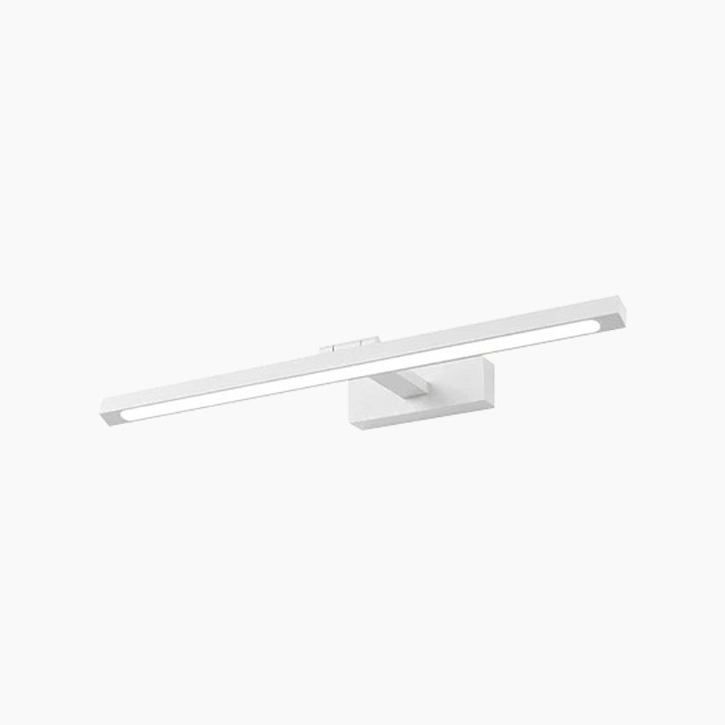 Liniowa aluminiowa lampa ścienna LED z regulacją barwy światła, nowoczesny minimalistyczny design do salonu | Sansoti