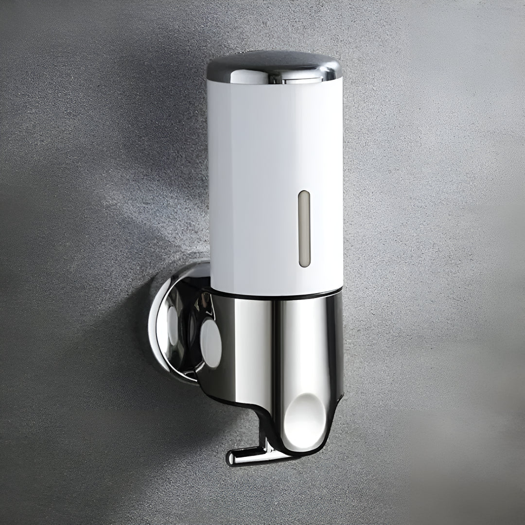 Zeeppompje Wandmontage Messing met Pompje 500ml Goud Zwart Chroom voor Badkamer Keuken Toiletruimte Stijlvol | Sansoti