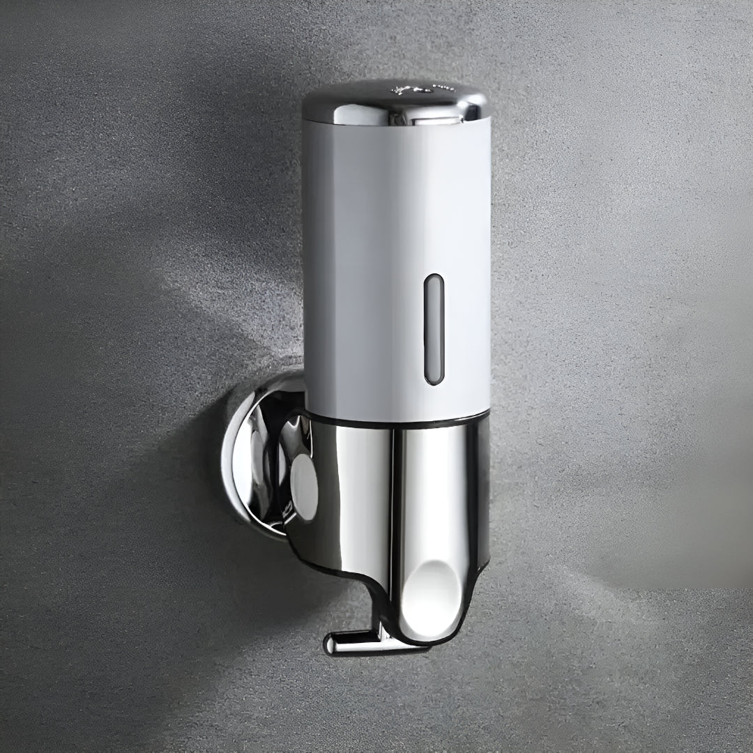 Zeeppompje Wandmontage Messing met Pompje 500ml Goud Zwart Chroom voor Badkamer Keuken Toiletruimte Stijlvol | Sansoti