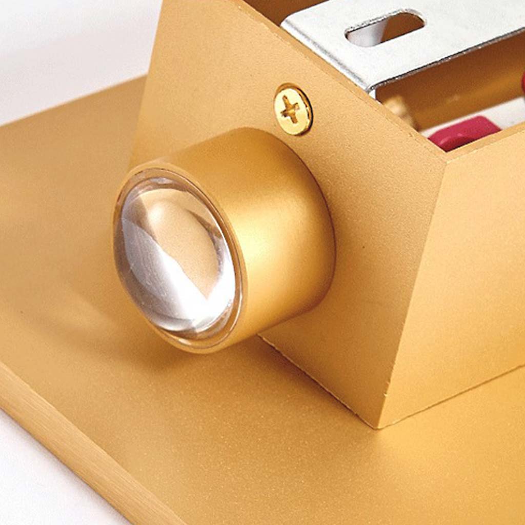 Moderne rechteckige LED-Wandleuchte aus Aluminium, minimalistisches Design, 5 Farben, stimmungsvolle Beleuchtung für Flur und Wohnzimmer | Sansoti