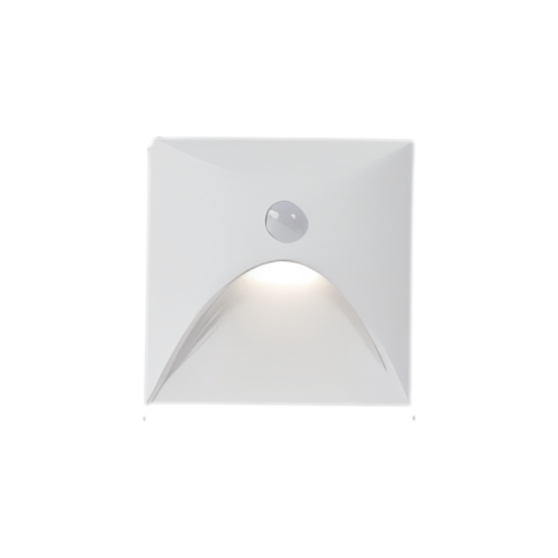 Sensor Wandlamp LED 3W Aluminium IP65 Bewegingsdetectie Buiten Binnen Verlichting | Sansoti