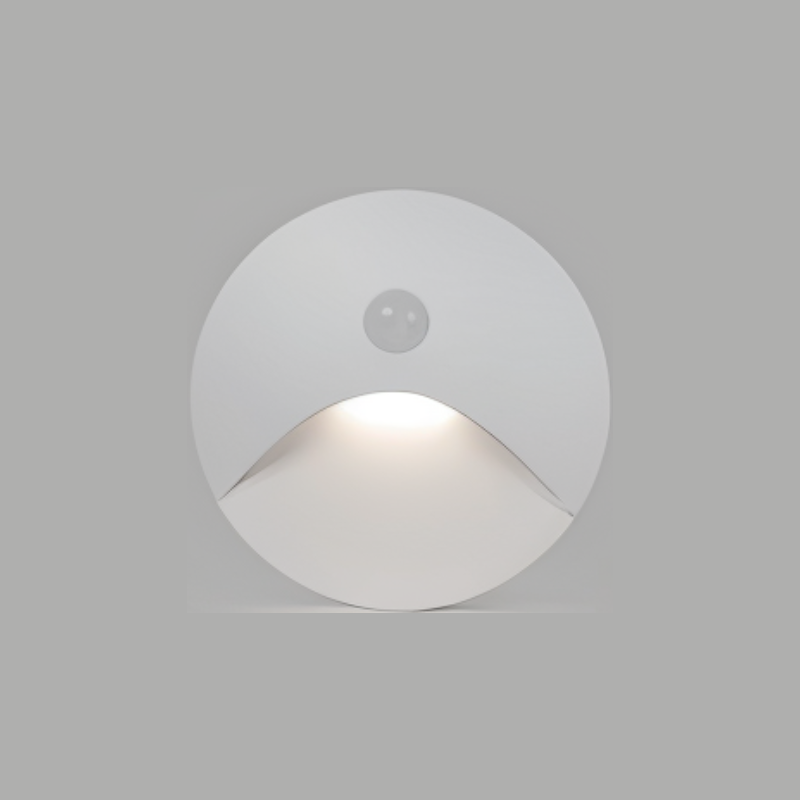 Sensor Wandlamp LED 3W Aluminium IP65 Bewegingsdetectie Buiten Binnen Verlichting | Sansoti
