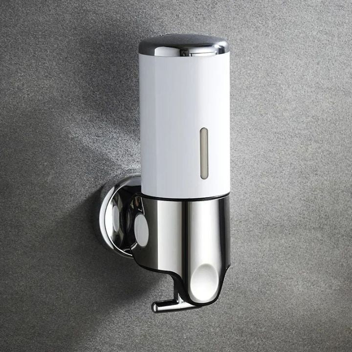 Wall-Mounted Soap Dispenser Stainless Steel Modern Design for Bathroom and Kitchen | Sansoti