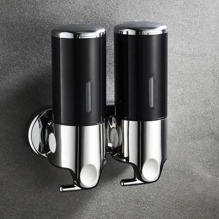Wall-Mounted Soap Dispenser Stainless Steel Modern Design for Bathroom and Kitchen | Sansoti