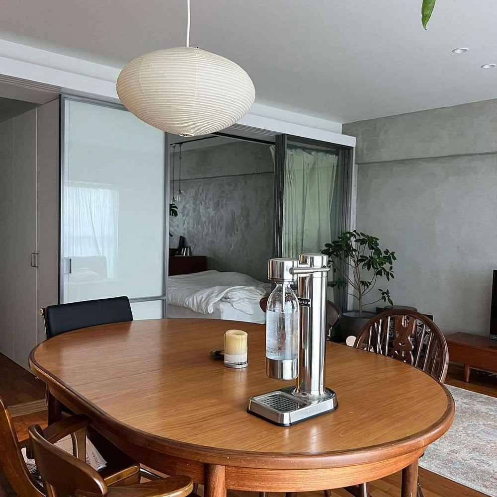 Handgemaakte Washi Papieren Hanglamp – Japans Design met E26/E27 Fitting – Zachte Verlichting voor Woonkamer, Slaapkamer & Eetkamer – Met Montagehaakjes | Sansoti