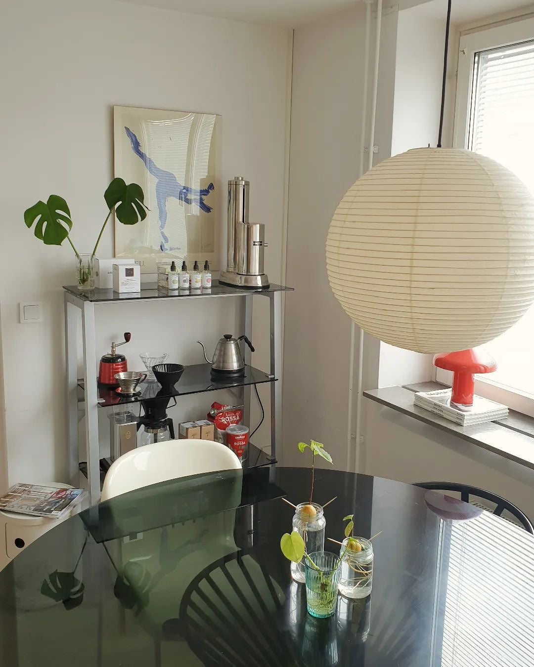 Japanse Mulberry Paper Hanglamp — Handgemaakte Washi Lampenkap Bol Sfeerverlichting | Sansoti