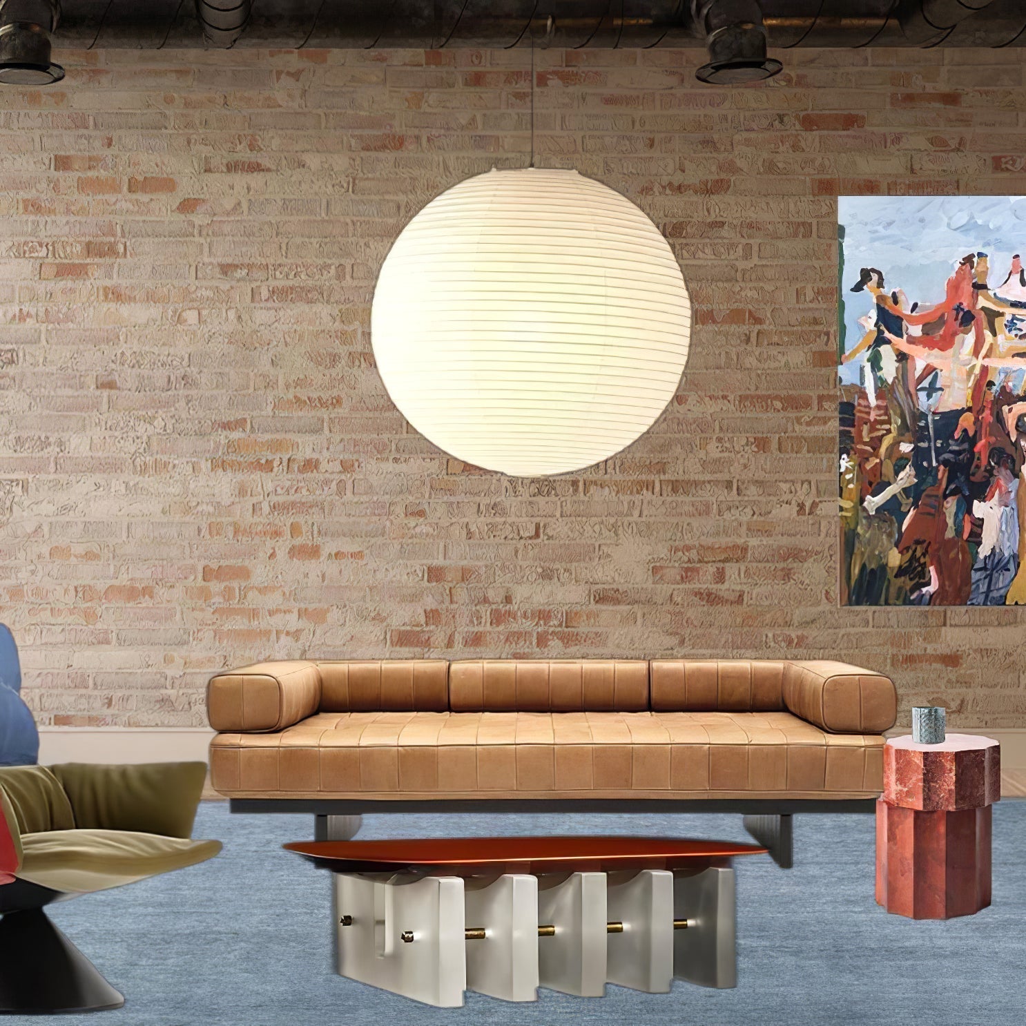Japanse Mulberry Paper Hanglamp — Handgemaakte Washi Lampenkap Bol Sfeerverlichting | Sansoti