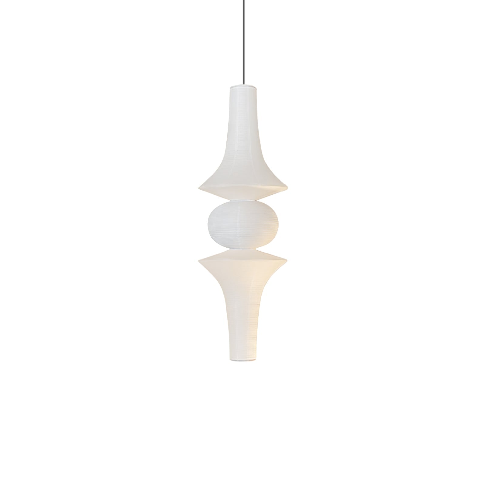 Japanse Hangende Papieren Lamp Zeven Formaten E26/E27 ø33-ø43cm 150-460cm Hoogte Mulberry Washi Moerasschors Translucide Kap Met Handgemaakt Karakter | Sansoti
