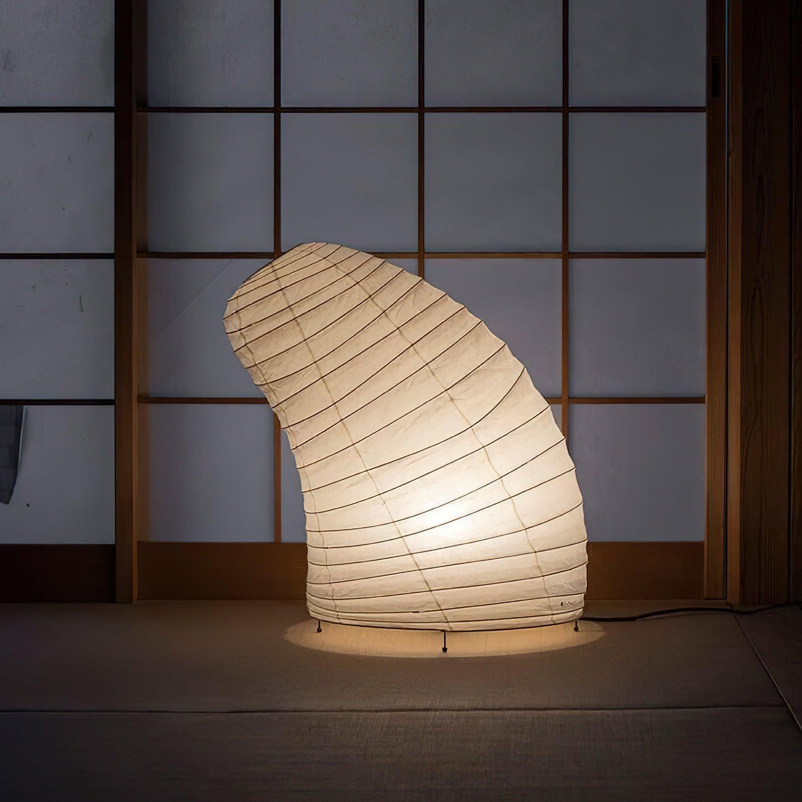 Japanse Lantaarn Tafellamp met Handgemaakt Moerbeipapier Scherm – 8 Maten – E26 Fitting – Plug & Play met 150 cm Snoer – Inspiratie 1951 Akari Lantaarns | Sansoti