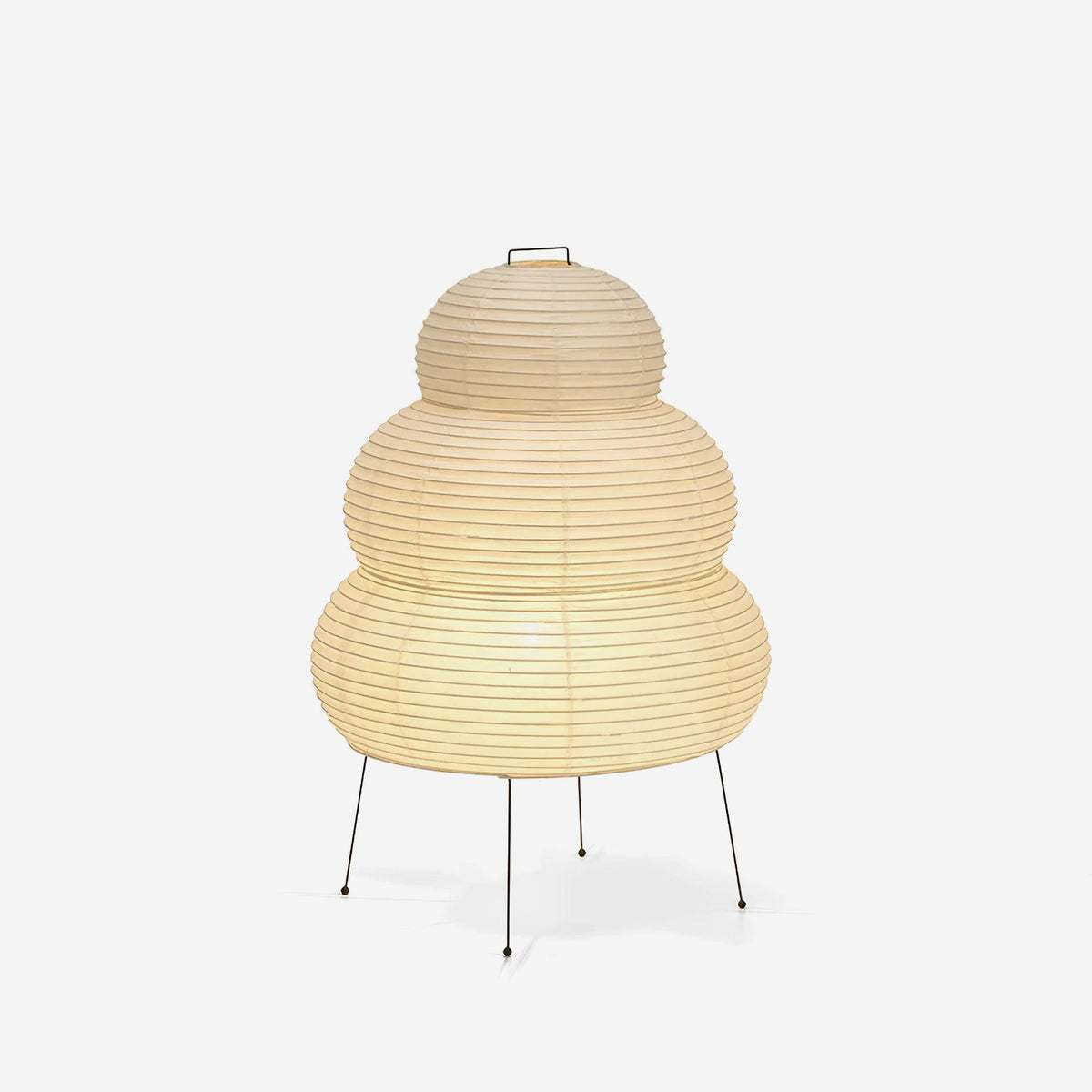 Japanse Lantaarn Tafellamp met Handgemaakt Moerbeipapier Scherm – 8 Maten – E26 Fitting – Plug & Play met 150 cm Snoer – Inspiratie 1951 Akari Lantaarns | Sansoti
