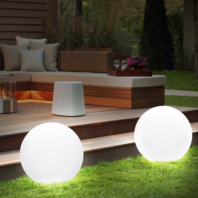 Oplaadbare LED Bolverlichting Waterdicht 16 Kleuren Sfeerbol Tuin Terras Binnen Buiten Decoratief IP65 | Sansoti