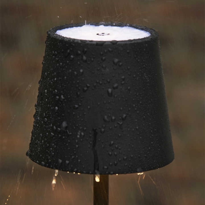 Draadloze Oplaadbare Tafellamp Touch Bediening IP65 Waterdicht Dimbaar Warm Koud Wit Licht Binnen Buiten | Sansoti