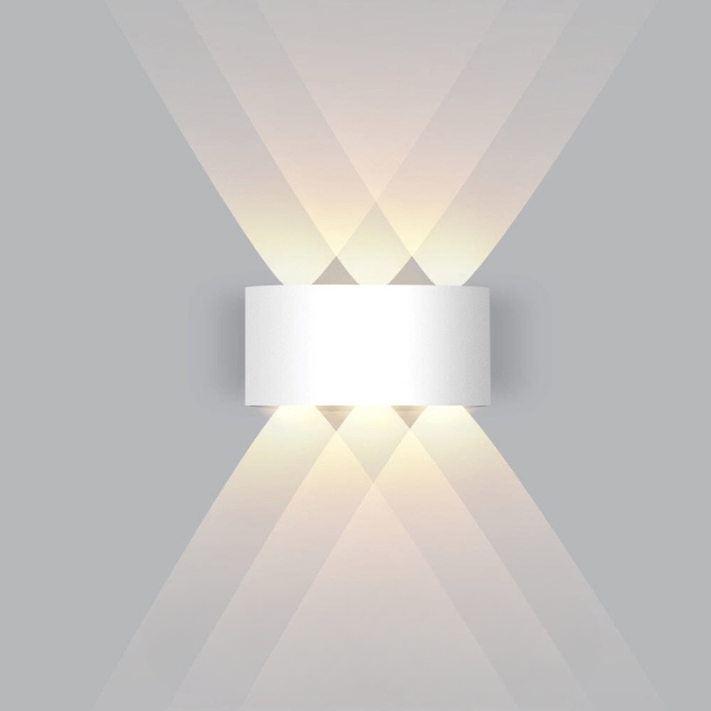 Applique murale extérieure LED étanche avec design aluminium moderne et éclairage haut & bas | Restfield