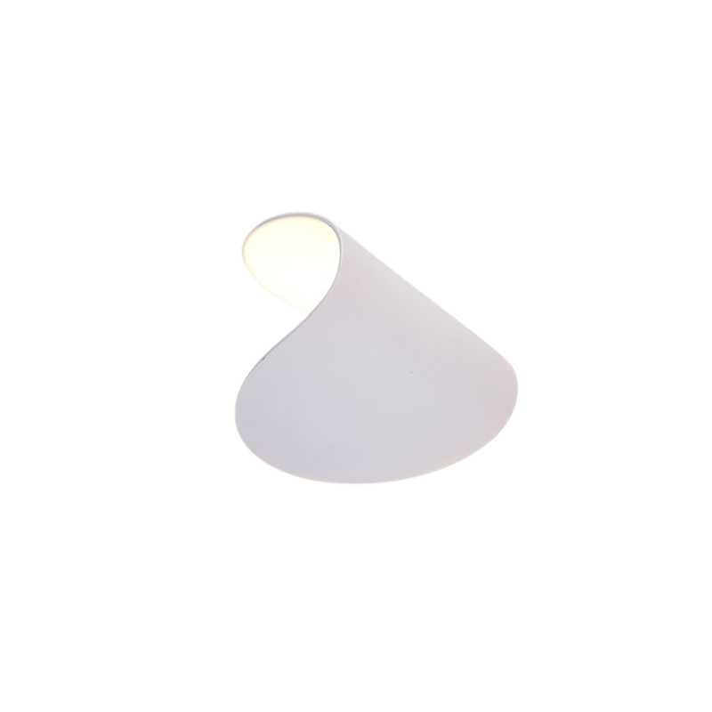Swivel LED Wall Lamp with Adjustable Metal Reflector for Modern Interior | Sansoti