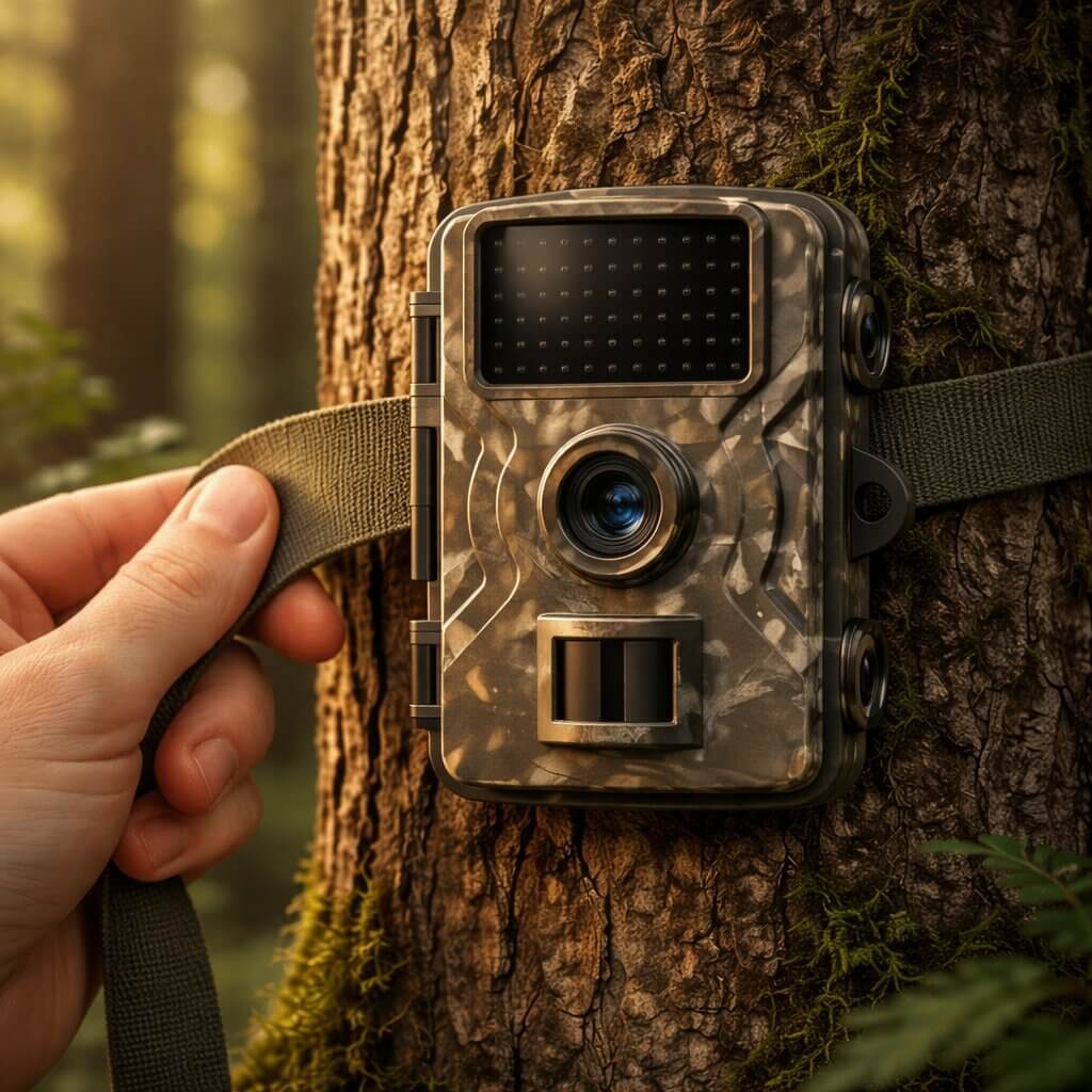 Wildcamera met Bewegingsmelder Nachtzicht IP66 Waterdicht voor Foto en Video Outdoor Dieren Natuur Tuin | Sansoti