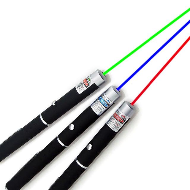 Pointeur laser professionnel avec portée de 1000m, lumière rouge, verte, bleue et violette, pour présentations, activités en plein air et usage au bureau | Sansoti