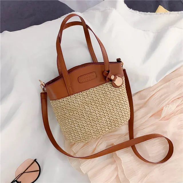 Gevlochten Schoudertas Dames Handgemaakt Leer Crossbody Stijlvol Modern Design Dagelijks Gebruik Elegante Tas | Sansoti