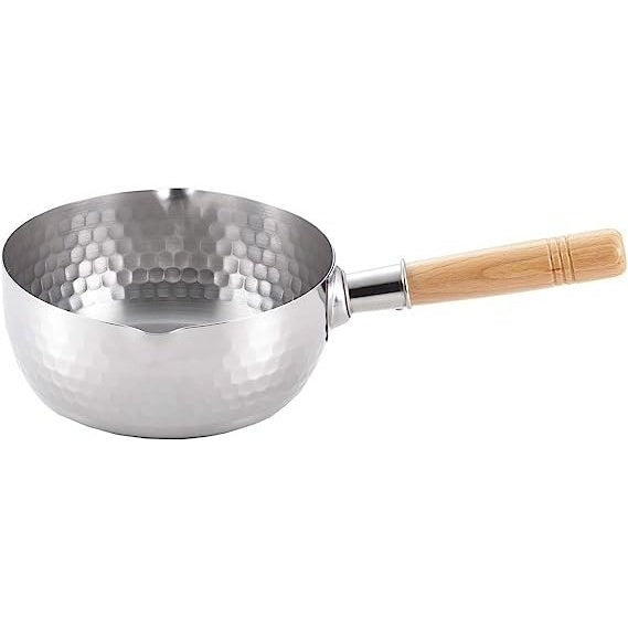 Yukihira Pfanne Edelstahl Japanisch 1.7L Stielkasserolle Misosuppe Brühe Traditionell | Restfield
