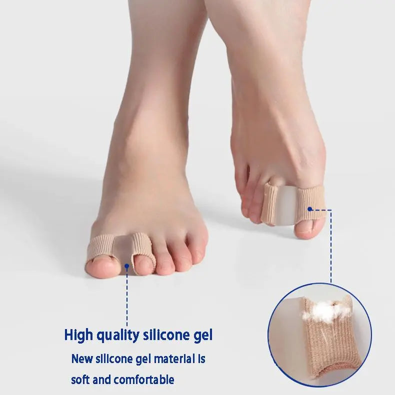 Teenspreiderset Siliconen voor Hallux Valgus en Overlappende Tenen – Zachte Correctie & Pijnverlichting | Sansoti